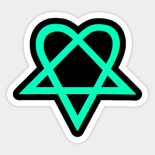 Heartagram HIM Bam Margera Sticker